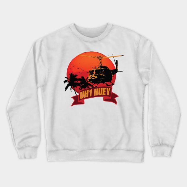 UH1 HUEY Crewneck Sweatshirt by ICONZ80